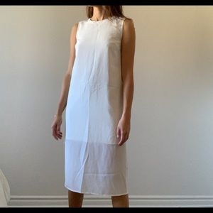 White Midi Dress